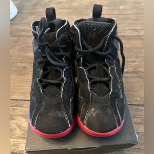 Kids Black & Red High-Top Nike Jordan Sneakers Size 10C, Comes W/Box